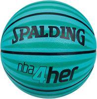 Uhlsport Spalding Basketbal NBA 4HER blauw/groen