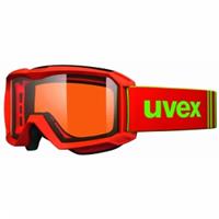 Uvex Flizz Lasergold Kinderskibrille Farbe: 3012 orange mat, lasergold clear S2))