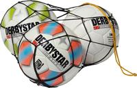 Derbystar Balnet 3 ballen - Zwart