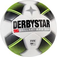 Derbystar Brillant APS Voetbal Maat 5 - Wit / Zwart / Groen