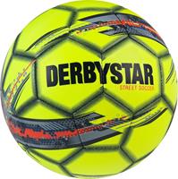 Derbystar Street Soccer Voetbal - Yellow / Orange / Blue - Maat 5