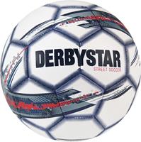 Derbystar Street Soccer Voetbal - White / Red / Blue - Maat 5