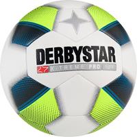 Derbystar X-Treme Pro Light Voetbal - White / Blue / Yellow - Maat 5
