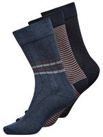 Selected Homme Herren Socken Shdpete 3-Pack Cotton Rib - 3er Pack