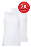 Tencate Men Basic Singlet White (2 pack) (30867)