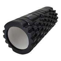 Tunturi Yoga Foam Grid Roller - 33 cm - Zwart