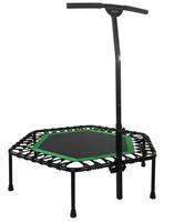 Hexa Fitness Trampoline met verstelbare handgreep