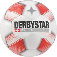 Derbystar Magic Pro S-Light Voetbal - Wit / Rood - 4