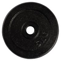 Virtufit Gietijzeren Halterschijf - Halter gewicht - 30 mm - 5 kg - Zwart