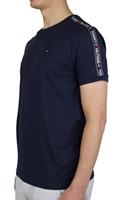 Tommy Hilfiger Authentic - T-shirt met logobies aan de zijkant in marineblauw