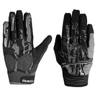 ROECKL langevingerhandschoenen Minaya zwart-grijs handschoenen met lange