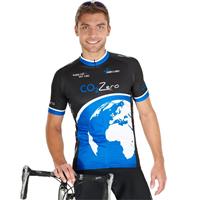 Fiets shirt, BOBSTARS jersey met korte mouw CO2 Zero fietsshirt met korte
