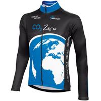 Wielershirt, BOBSTARS jersey met lange mouw CO² Zero fietsshirt met lange