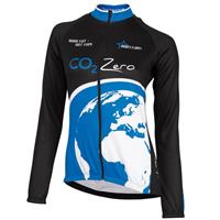 Fietsshirt, BOBSTARS damesjersey met lange mouw CO² Zero fietsshirt met lange