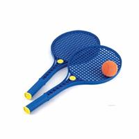 Plastic tennis set met soft bal