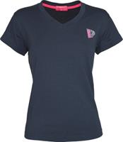 Donnay Donnay Dames - V-Neck T-Shirt - Navy