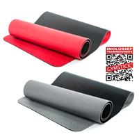 gymstick Pro Yoga Mat - Met Online Trainingsvideos - Red/Black