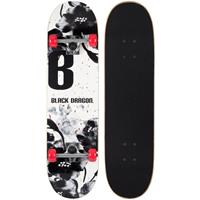 Black Dragon skateboard street natives 79 cm blank/zwart