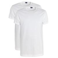 Derby Long fit T-shirt met ronde hals in 2-pack
