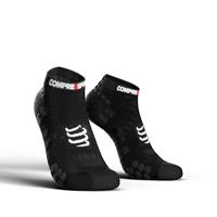 Compressport Pro Racing Socks V3.0 Run Low Smart Black Hardloopsokken