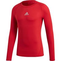 Adidas AlphaSkin Trainingsshirt Kinder, rot