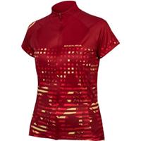 Endura - Women's Hummvee Ray S/S Jersey - Fietsshirt, rood