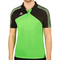 erima Premium One 2.0 Funktions Poloshirt green/black/white