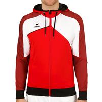 Erima Premium One 2.0 Trainingsjacke mit Kapuze red/white/black
