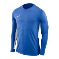 Nike Dry Tiempo Premier Voetbalshirt Blauw Wit