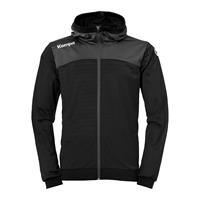 Kempa Emotion 2.0 Hood Jacke schwarz/anthrazit