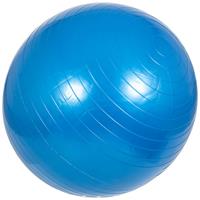 Fitness bal blauw 75 cm incl. handige pomp