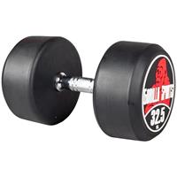 Gorilla Sports Rundhantel Schwarz/Rot 32,5 kg