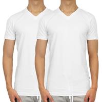 Claesen's 2-pack T-shirts met V-hals