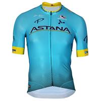 Giordana ASTANA PRO TEAM FRC 2018 Kurzarmtrikot, für Herren, 