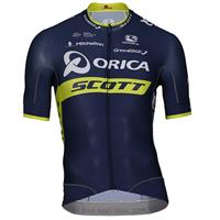 Giordana ORICA-SCOTT FRC 2017 Kurzarmtrikot, für Herren, 