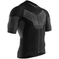 X-Bionic Twyce 4.0 Biking Zip Short Sleeve Shirt opal black/arctic white