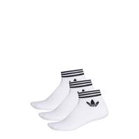adidas Trefoil Ankle Socken, 3 Paar Weiß