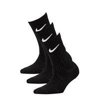 Nike Socken, 3er-Pack, Strick, schnelltrocknend, unifarben, für Herren, schwarz, M