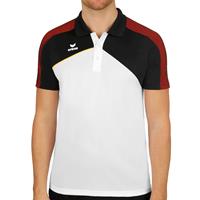 Erima Premium One 2.0 Funktions Poloshirt white/black/red