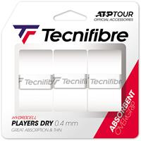 Tecnifibre Players Dry Overgrip 3 St. Wit