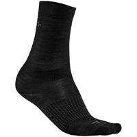 Craft Herren, Damen Wool Liner Socks, 2-Pack Keep Warm, Black