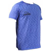 Legend Sports DryFit sportshirt melange blauw 