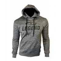Legend Sports logo hoodie grijs 