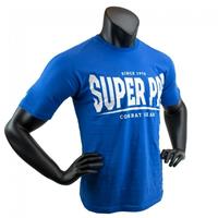 Super Pro T-shirt Blau/weiß 