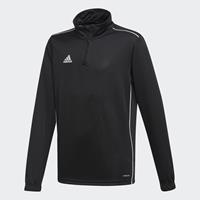 Adidas Trainingsshirt Kinder, schwarz / weiß