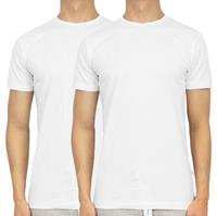 claesen's Claesens T-shirts ronde hals 2-pack wit
