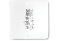medisana PS 439 Pineapple Digitale Personenwaage Wägebereich (max.)=180kg Weiß