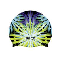 Beco badmuts unisex silicone print groen one size