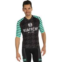 Bianchi Milano Shirt met korte mouwen Flumini fietsshirt met korte mouwen, voor