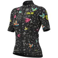 Alé - Women's Versilia Jersey Graphics - Fietsshirt, zwart